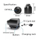 Портативная камера с ночной съемкой 1080P, X5 Mini / Мини Wi-Fi камера с удаленным доступом