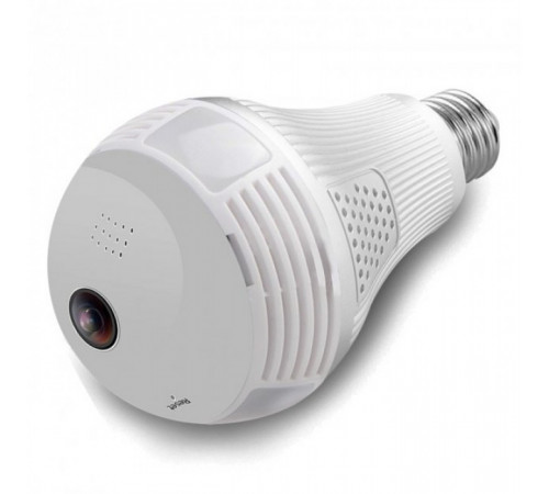 Панорамная камера видеонаблюдения "Лампочка" CAD B13 H302 2mp / Беспроводная IP камера