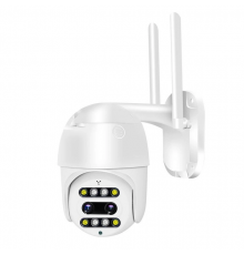 Беспроводная WiFi камера видеонаблюдения уличная поворотная PTZ WiFi Outdoor Camera CF26 HD1080P 2MP 4мм+12мм
