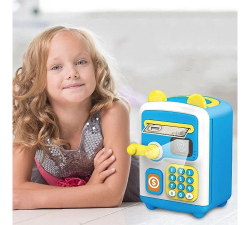 Електронна скарбничка-сейф із кодовим замком Face Recognition Money BOX