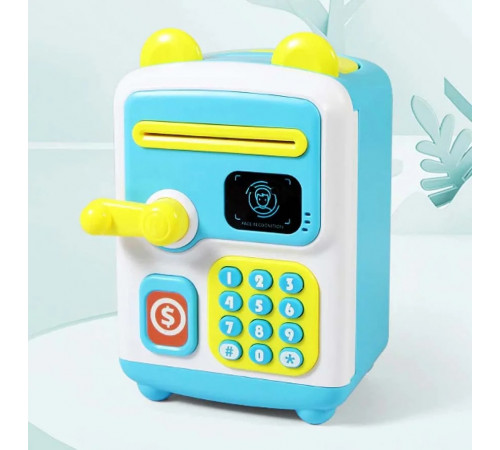 Електронна скарбничка-сейф із кодовим замком Face Recognition Money BOX