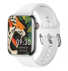 Смарт-годинник Smart Watch GS7 Pro Max, 45 мм, дзвінки, бездротова зарядка сірий