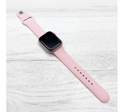 серый Смарт-часы Smart Watch GS7 MINI 41 мм, Фитнес часы с тонометром и пульсоксиметром