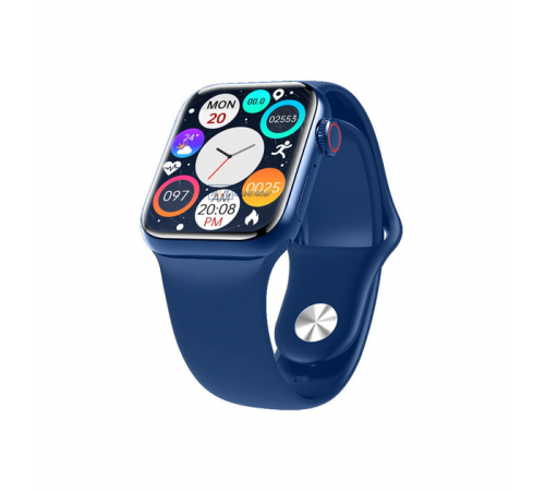 серый Смарт-часы Smart Watch GS7 MINI 41 мм, Фитнес часы с тонометром и пульсоксиметром