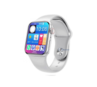 серый Смарт-часы Smart Watch GS7 MINI 41 мм, Фитнес часы с тонометром и пульсоксиметром
