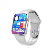 серый Смарт-часы Smart Watch GS7 MINI 41 мм, Фитнес часы с тонометром и пульсоксиметром