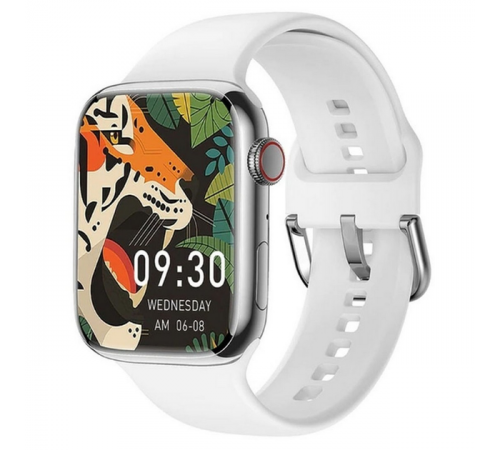 Смарт-часы Smart Watch GS7 Pro Max, 45 мм, звонки, беспроводная зарядка серый
