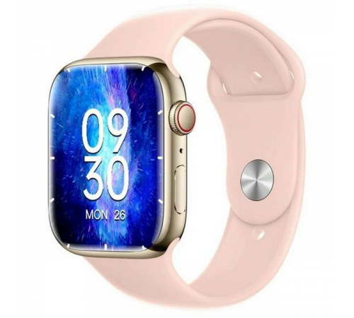 Смарт-часы Smart Watch GS7 Pro Max, 45 мм, звонки, беспроводная зарядка серый