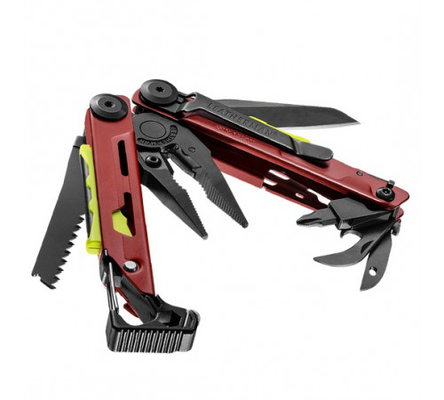 Мультитул Leatherman Signal Crimson 832745 специализированный инструмент для выживания и кемпинга RW-47