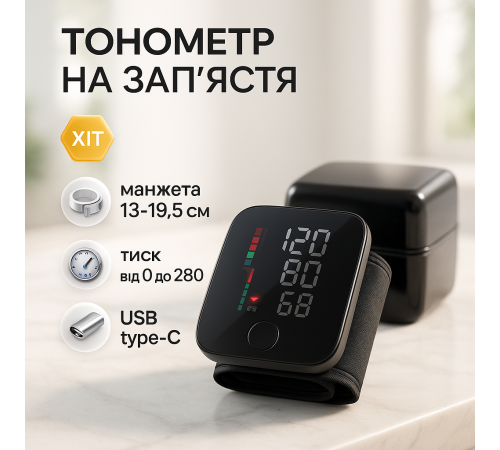 Аппарат для измерения давления автомат BK-606B, Прибор для измерения давления человека AQ-64