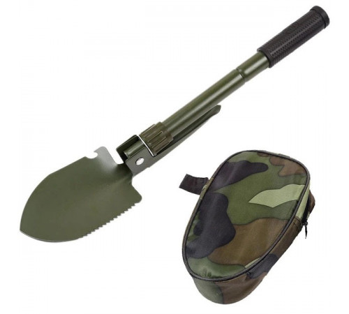 Лопата военная для выживания Shovel Mini, Рабочая лопата саперная складная туристическая VB-82