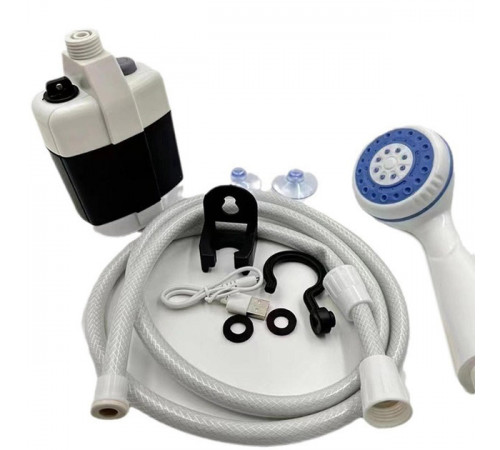 Мобильный душ с аккумулятором Portable Outdoor Shower, Походный душ для полевых условий RU-33