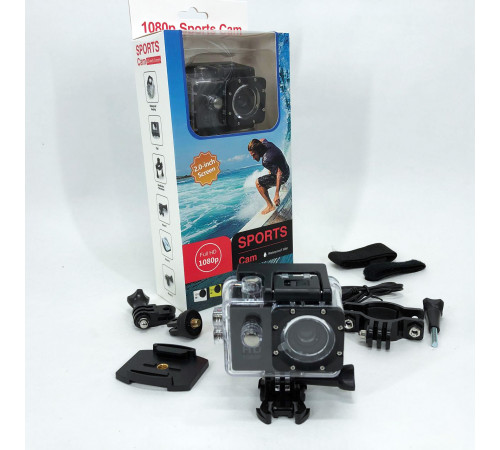 Натільна камера DVR SPORT A7, Камера action camera, Краща екшн камера на шолом ZP-73 за 659 грн