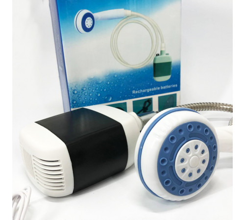 Мобильный душ с аккумулятором Portable Outdoor Shower, Походный душ для полевых условий RU-33