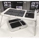 Портативний столик для ноутбука з охолодженням 2 USB кулерами E-Table LD-09 (10) за 673 грн
