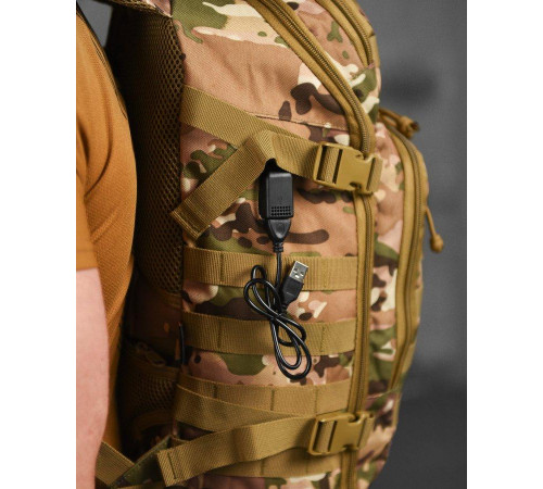Рюкзак Silver knight mtk с USB ВТ1428