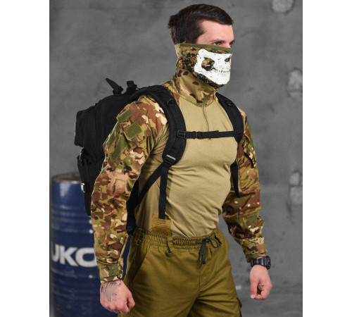 Рюкзак тактический 45л 800D Silver Knight USA black ВТ6387