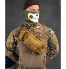 Тактическая сумка на пояс MILITARY RANGERS кайот ВТ7592