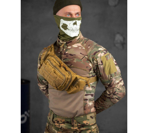 Тактическая сумка на пояс MILITARY RANGERS кайот ВТ7592