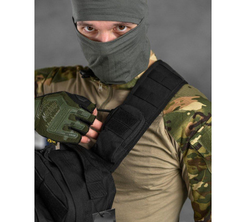 Сумка через плече тактична SILVER KNIGHT black РГ5516