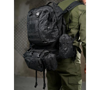 Рюкзак тактический bresh black 55Л ПП8053