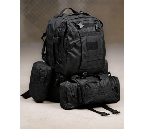 Рюкзак тактический bresh black 55Л ПП8053