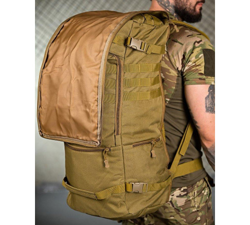 Тактичний рюкзак-баул X-TACTICAL coyot ПП4723