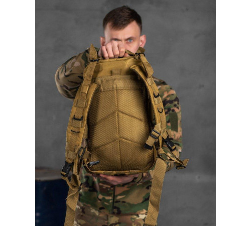 Штурмовой тактический рюкзак 25л indestructible кайот РГ6262