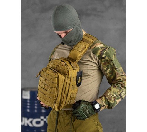 Сумка через плече тактична SILVER KNIGHT coyot РГ4626