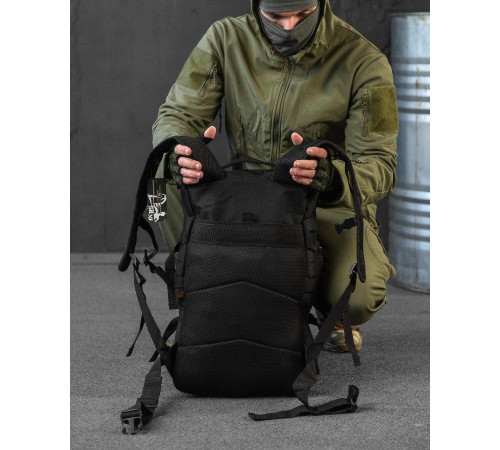 Рюкзак штурмовий чорний 40л.