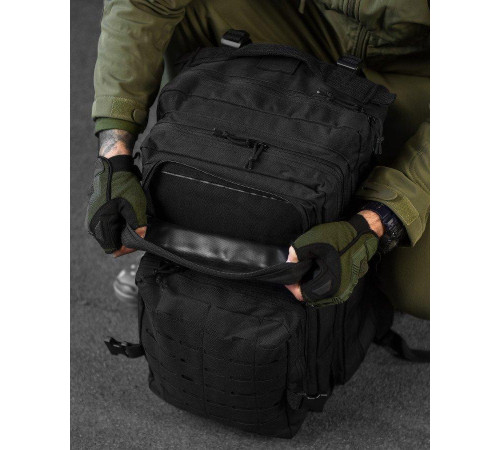 Рюкзак штурмовий чорний 40л.