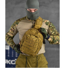Сумка через плече тактична SILVER KNIGHT coyot РГ4626
