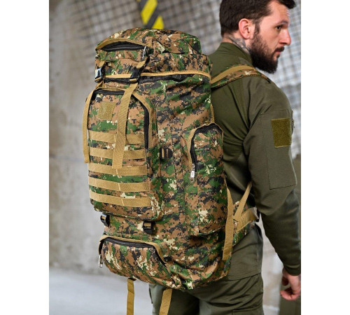 Рюкзак тактический 50л Darvall pixel green ПП4629