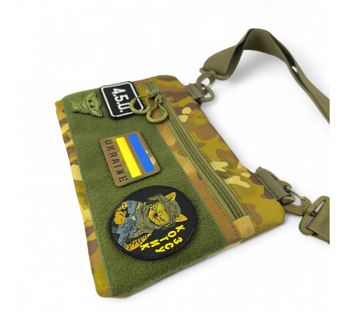 Сумка мужская плечевая плечевая мужская сумка, Рюкзак через плечо военная барсетка DJ-63