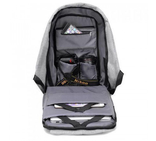 Рюкзак Travel Bag D3718-1. Колір: чорний CY-67 за 676 грн