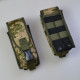 Подсумок на 2 магазина двойной из кордуры пиксель MOLLE тактический DI-53