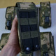 Подсумок на 2 магазина двойной из кордуры пиксель MOLLE тактический DI-53