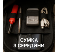 Тактична сумка з шевроном, Сумка тактична для документів Молодіжна брезентова IR-35