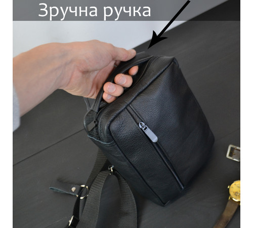 Мужская портативная сумка через плечо, Мужская плечевая сумка слинг уличная через плечо LR-23