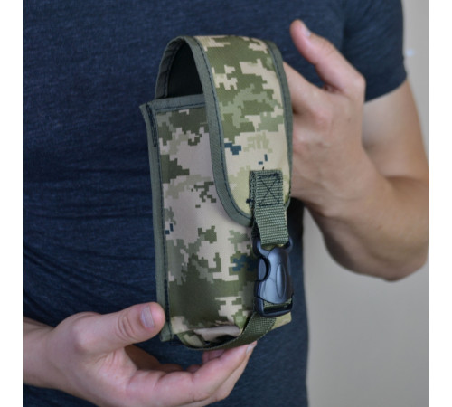 Підсумок на 2 магазини подвійний із кордури піксель MOLLE тактичний CI-53 за 346 грн