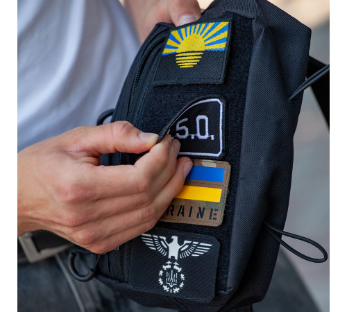 Бананка чоловіча м'яка, Сумка-бананка з додатковою кишенею, Чоловіча сумка на груди через плече XT-11 за 529 грн