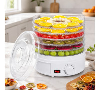 Сушилка для овощей, фруктов, грибов Maltec DryMaster 500W, 6 ярусов