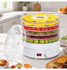 Сушилка для овощей, фруктов, грибов Maltec DryMaster 500W, 6 ярусов