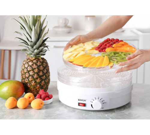 Сушилка для овощей, фруктов, грибов Maltec DryMaster 500W, 6 ярусов