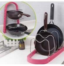Стійка для сковорідок Frying pan rack color