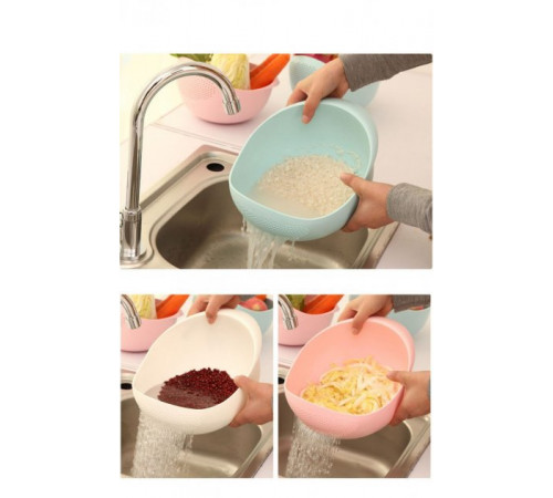 Миска для мытья фруктов, риса и овощей Best Kitchen Миска 22 см