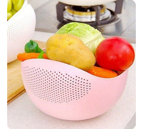 Миска для мытья фруктов, риса и овощей Best Kitchen Миска 22 см