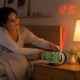 Годинник 3827LP / Дзеркальний електронний LED-годинник / Будильник з проекцією