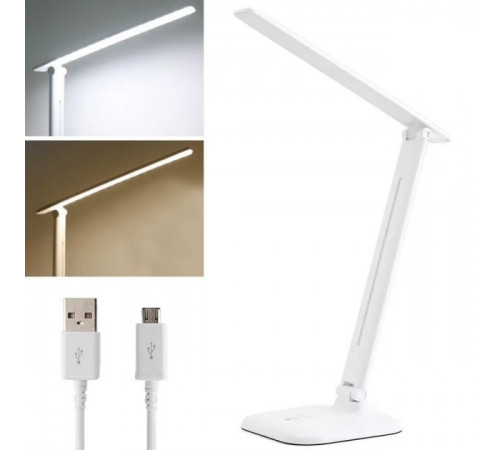 Настольная аккумуляторная LED лампа с USB-зарядкой TaigeXin TGX-782