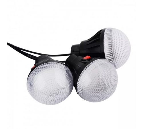 Кемпінговий LED світильник Cclamp CL-01 4W + сонячна панель + 3 лампочки + Power Bank за 1186 грн